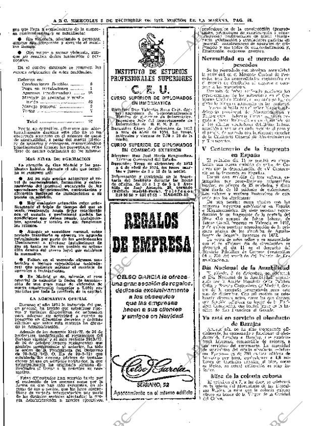 ABC MADRID 05-12-1973 página 54