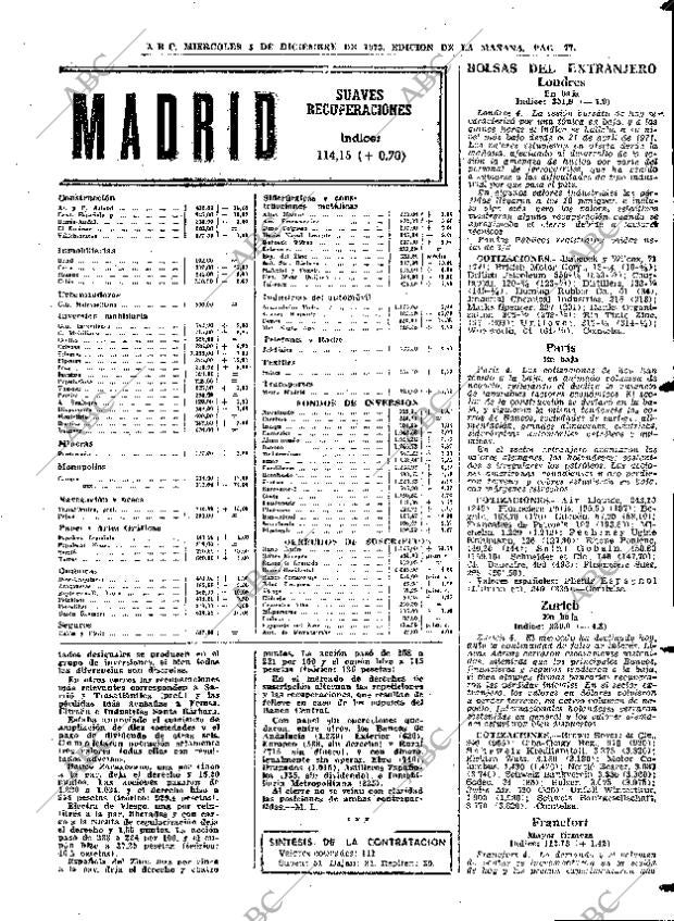 ABC MADRID 05-12-1973 página 73