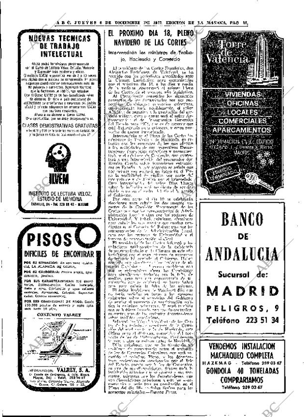 ABC MADRID 06-12-1973 página 36