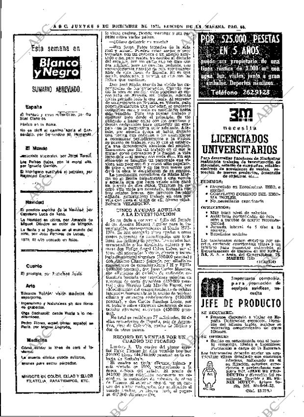 ABC MADRID 06-12-1973 página 64