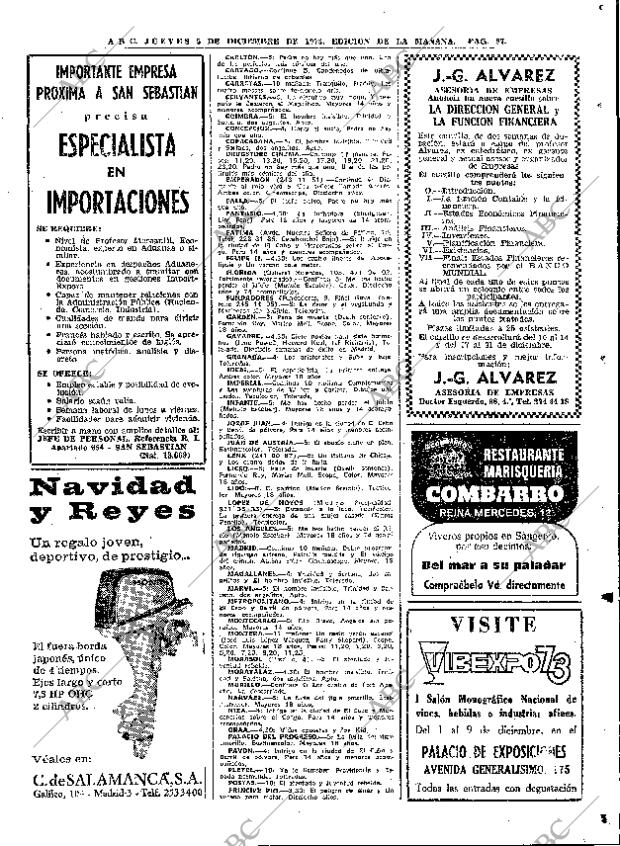 ABC MADRID 06-12-1973 página 97