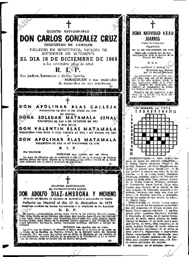 ABC MADRID 15-12-1973 página 116