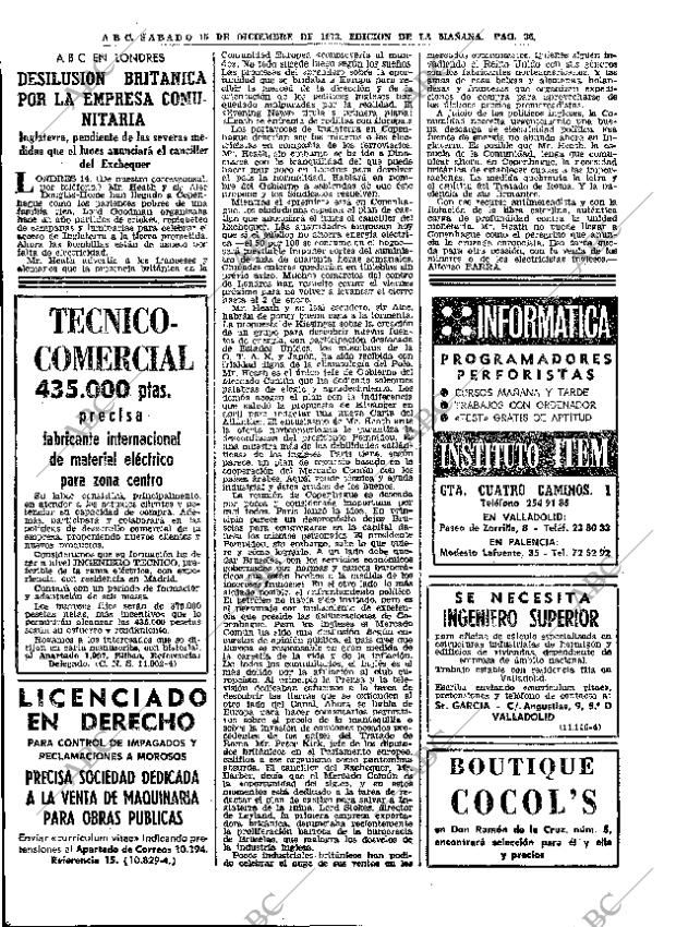ABC MADRID 15-12-1973 página 36