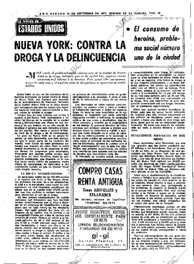 ABC MADRID 15-12-1973 página 39