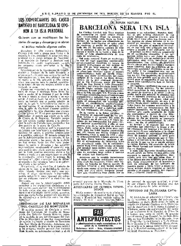 ABC MADRID 15-12-1973 página 51