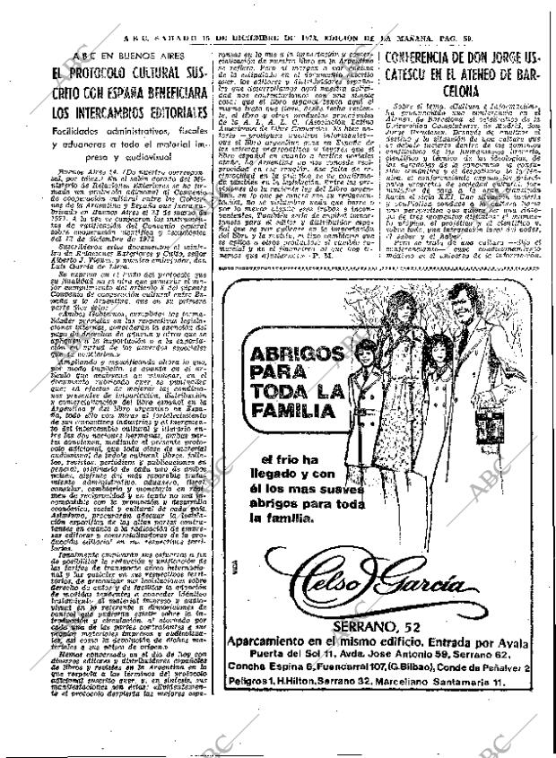 ABC MADRID 15-12-1973 página 59