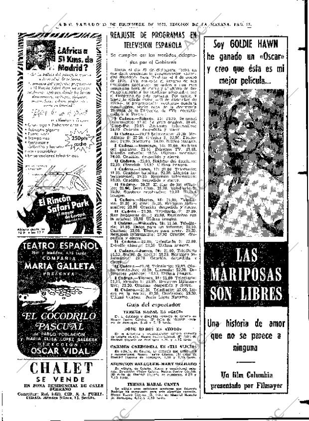 ABC MADRID 15-12-1973 página 93