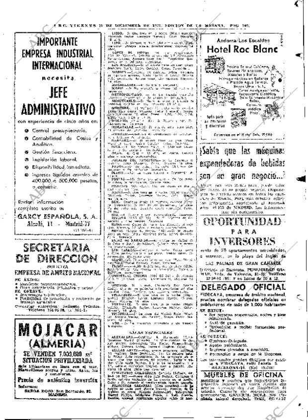 ABC MADRID 21-12-1973 página 103