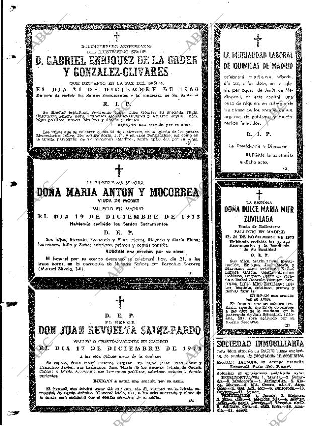 ABC MADRID 21-12-1973 página 120