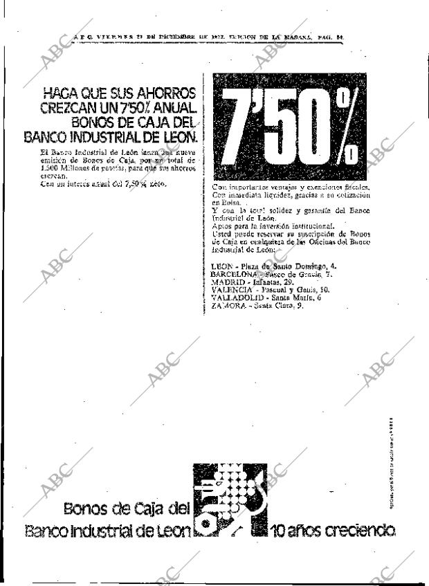 ABC MADRID 21-12-1973 página 54