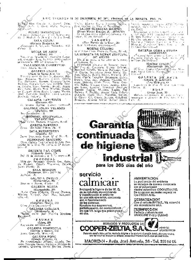 ABC MADRID 21-12-1973 página 71