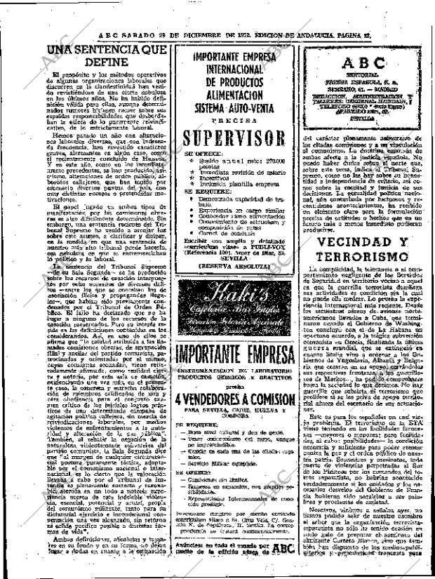 ABC SEVILLA 29-12-1973 página 32