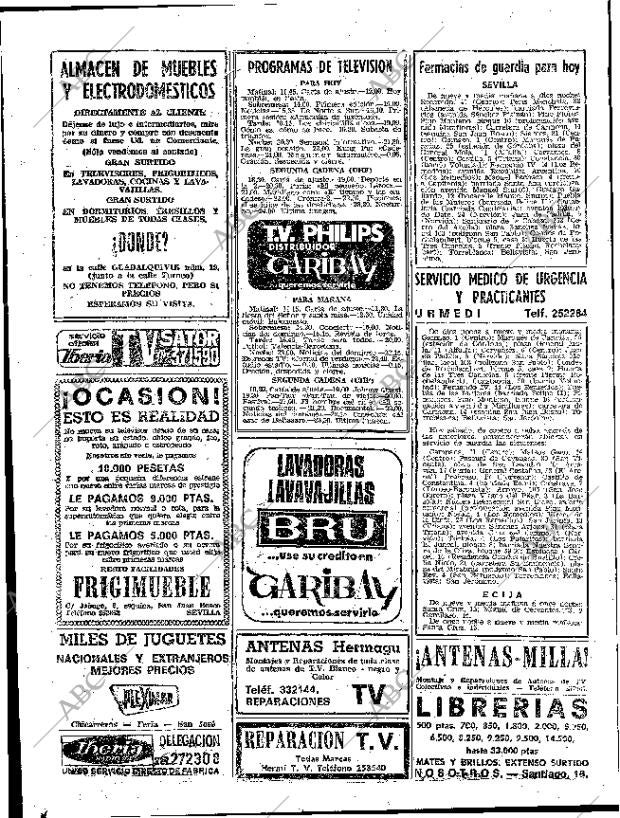 ABC SEVILLA 29-12-1973 página 74