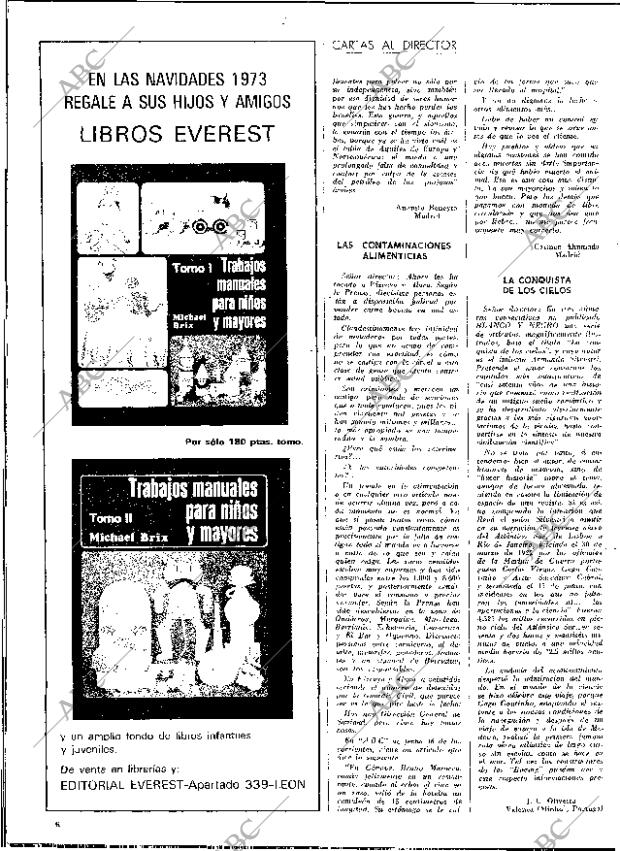 BLANCO Y NEGRO MADRID 29-12-1973 página 6
