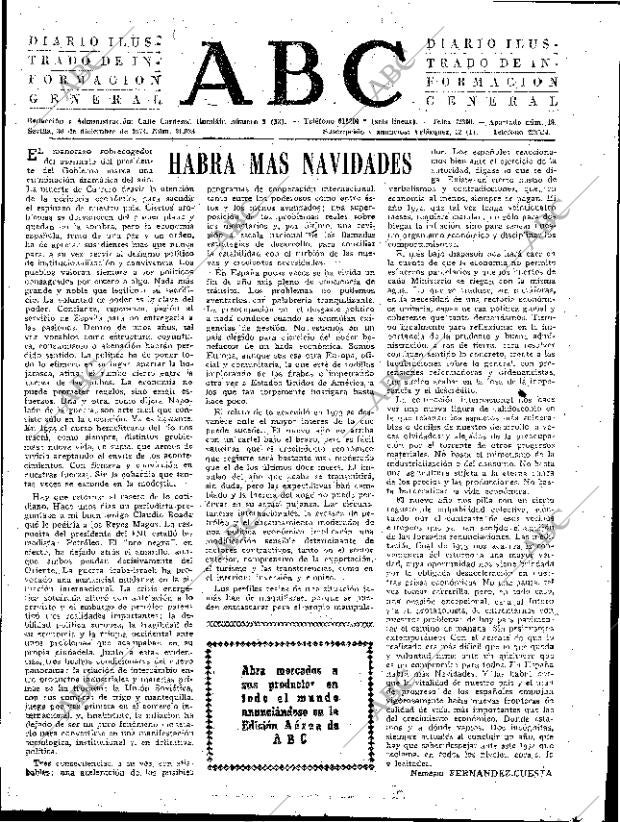 ABC SEVILLA 30-12-1973 página 3