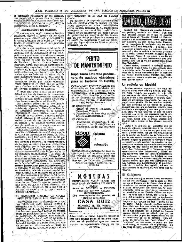 ABC SEVILLA 30-12-1973 página 36