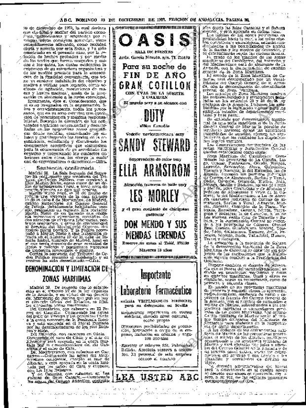 ABC SEVILLA 30-12-1973 página 38