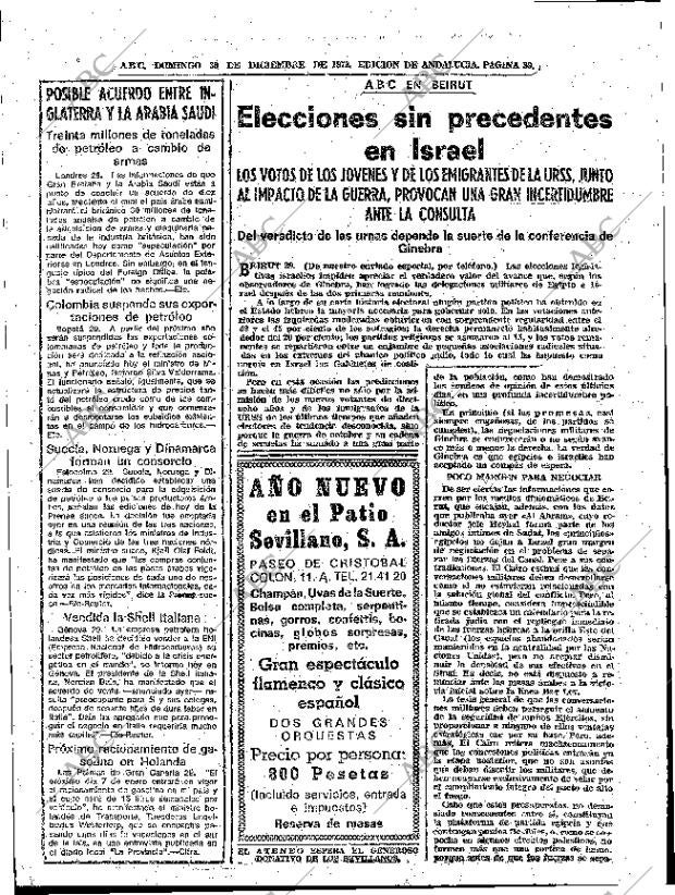 ABC SEVILLA 30-12-1973 página 39