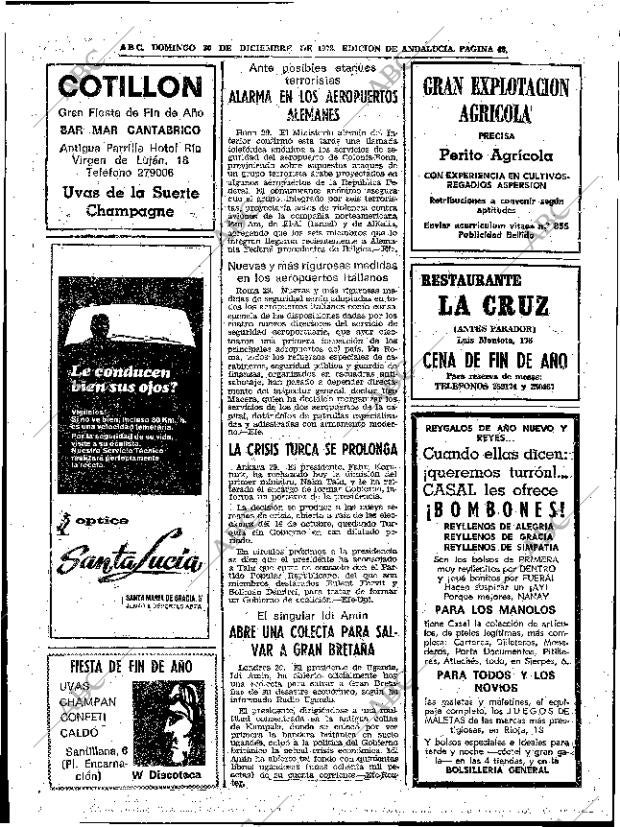ABC SEVILLA 30-12-1973 página 42