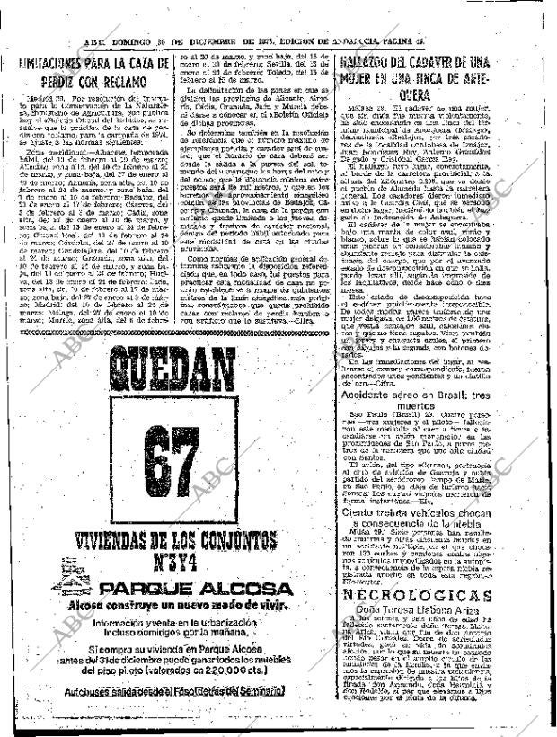 ABC SEVILLA 30-12-1973 página 45