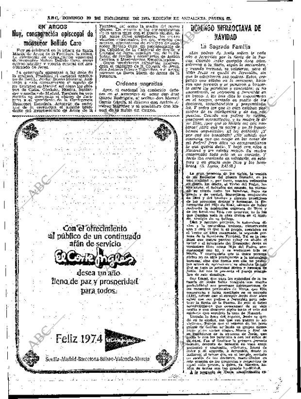 ABC SEVILLA 30-12-1973 página 47