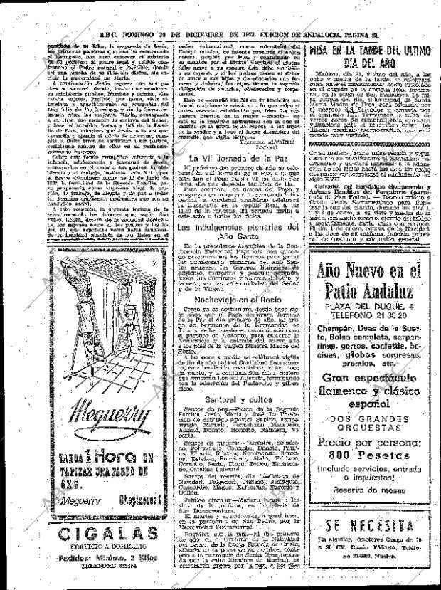 ABC SEVILLA 30-12-1973 página 48