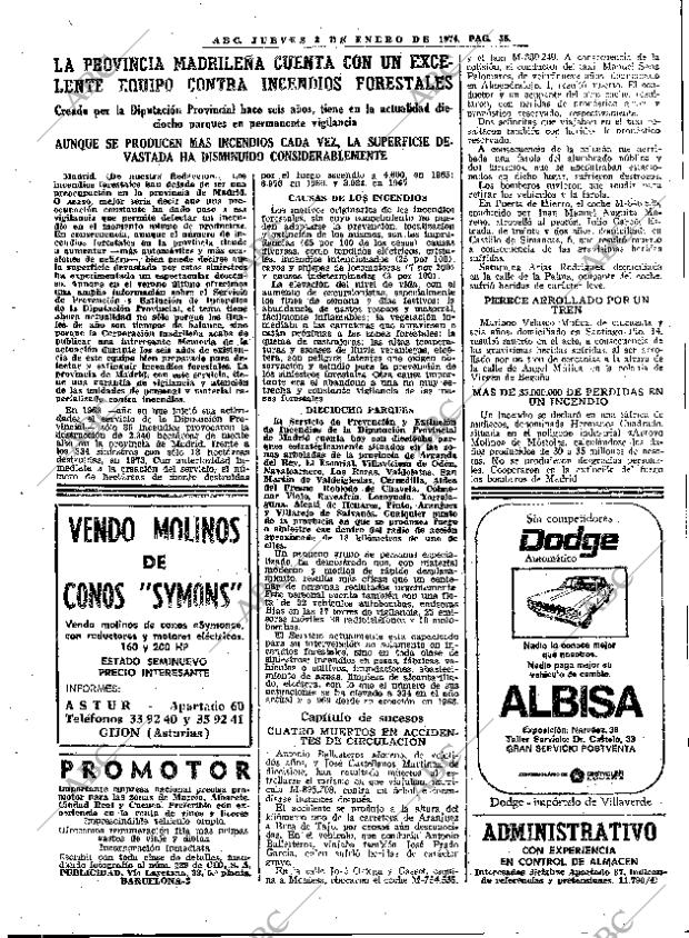 ABC MADRID 03-01-1974 página 55