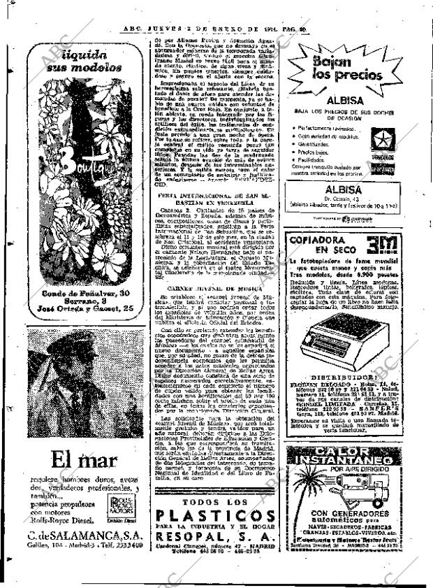 ABC MADRID 03-01-1974 página 80