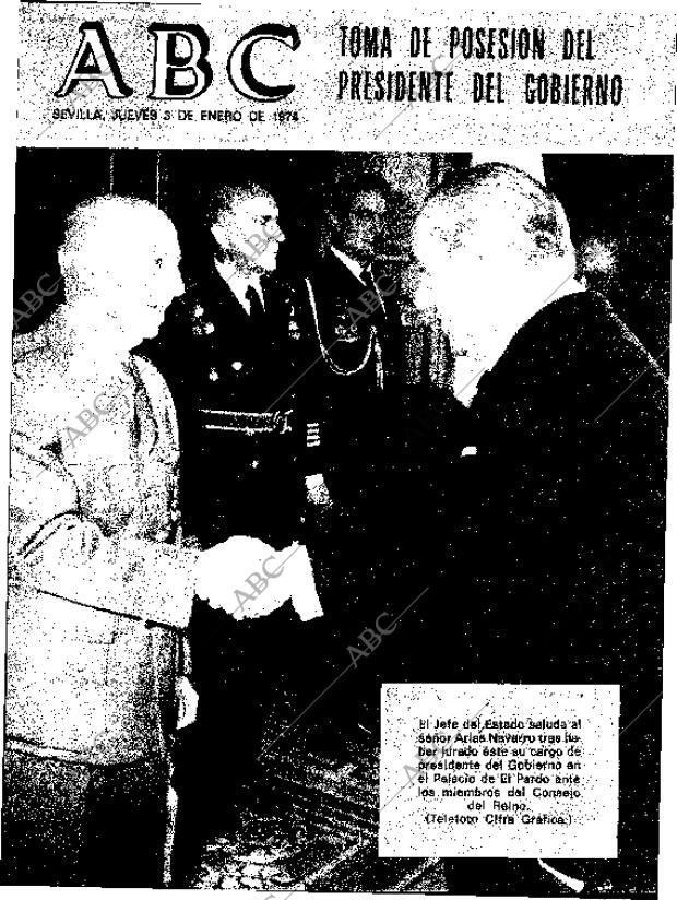 ABC SEVILLA 03-01-1974 página 1