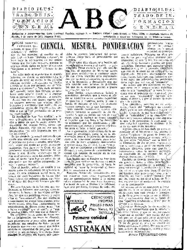 ABC SEVILLA 03-01-1974 página 3