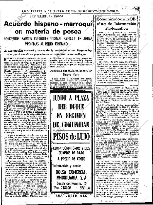 ABC SEVILLA 03-01-1974 página 33