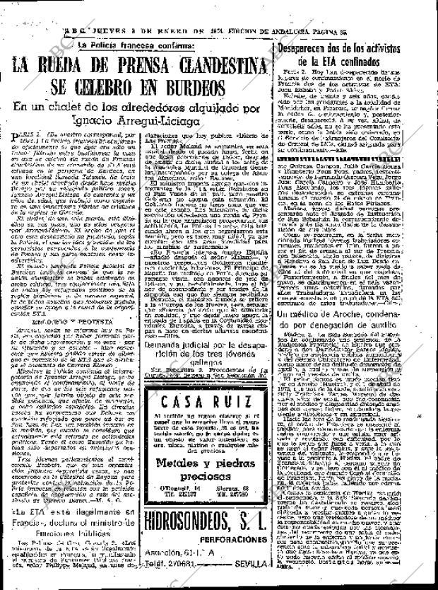 ABC SEVILLA 03-01-1974 página 35