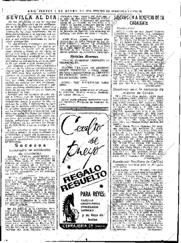 ABC SEVILLA 03-01-1974 página 53