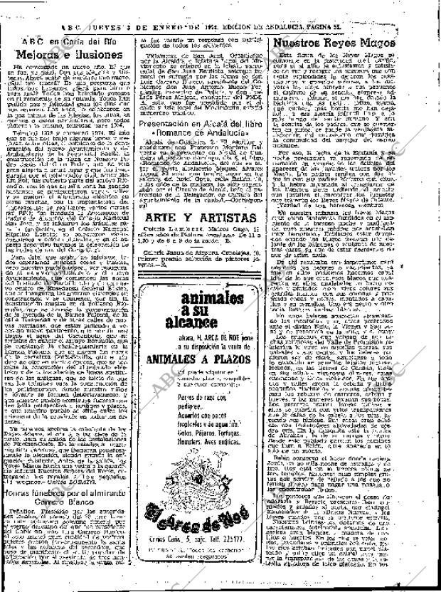 ABC SEVILLA 03-01-1974 página 55