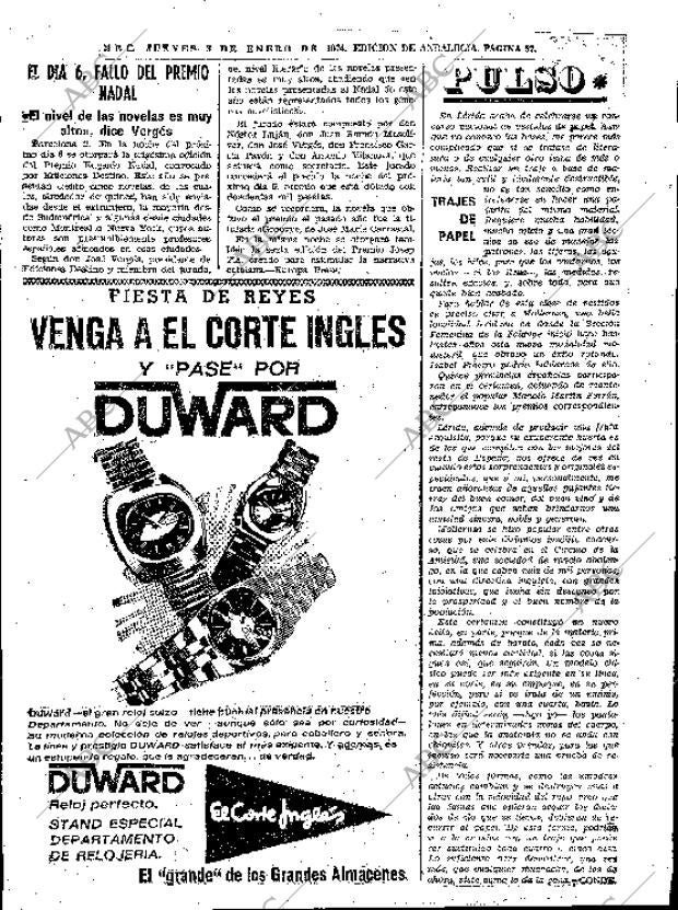 ABC SEVILLA 03-01-1974 página 57