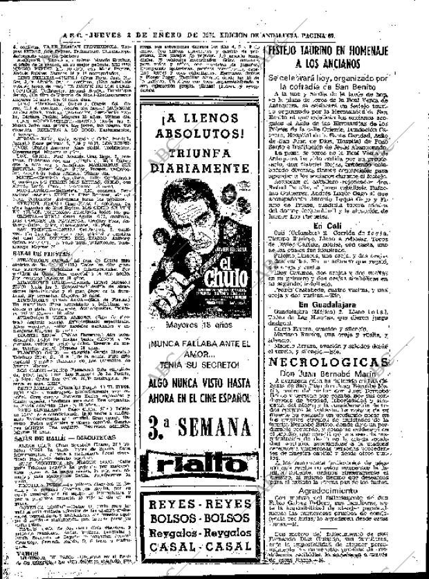 ABC SEVILLA 03-01-1974 página 67