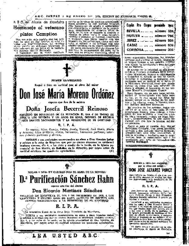 ABC SEVILLA 03-01-1974 página 68