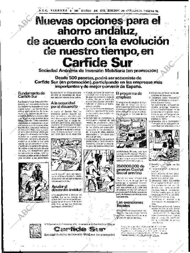 ABC SEVILLA 04-01-1974 página 70