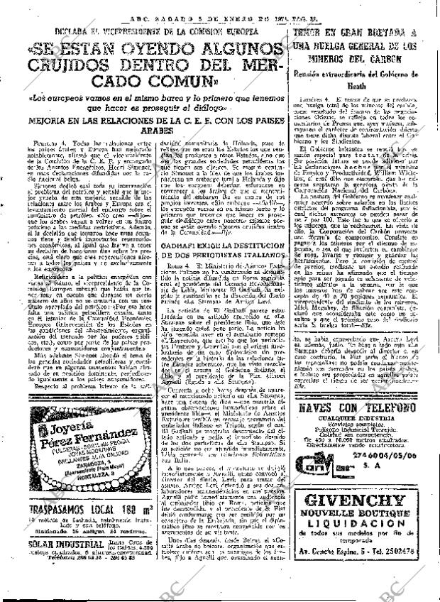ABC MADRID 05-01-1974 página 27