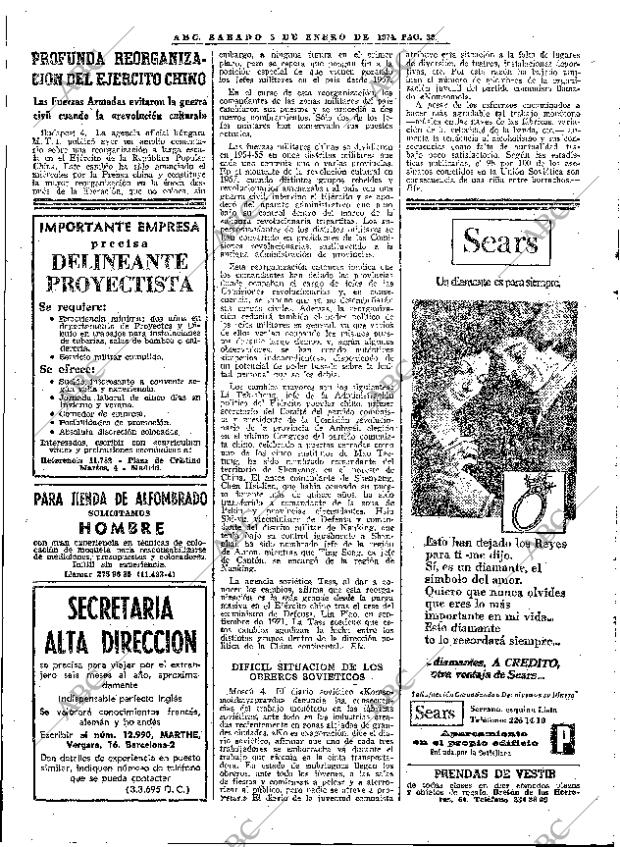 ABC MADRID 05-01-1974 página 28