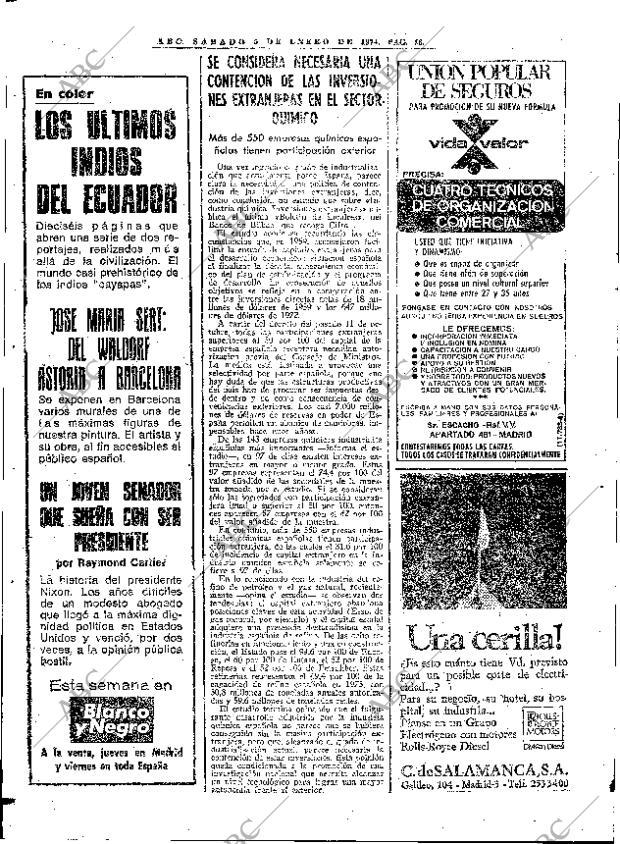 ABC MADRID 05-01-1974 página 54