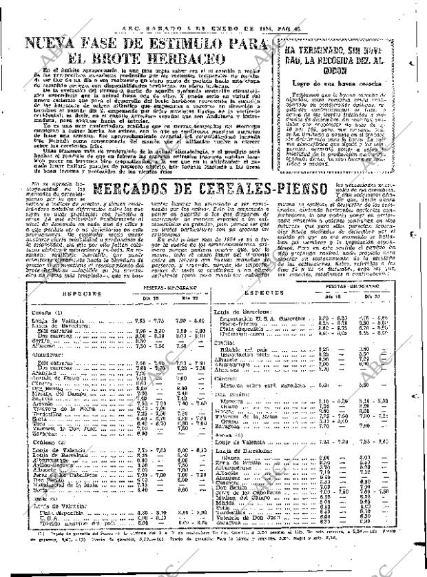 ABC MADRID 05-01-1974 página 63