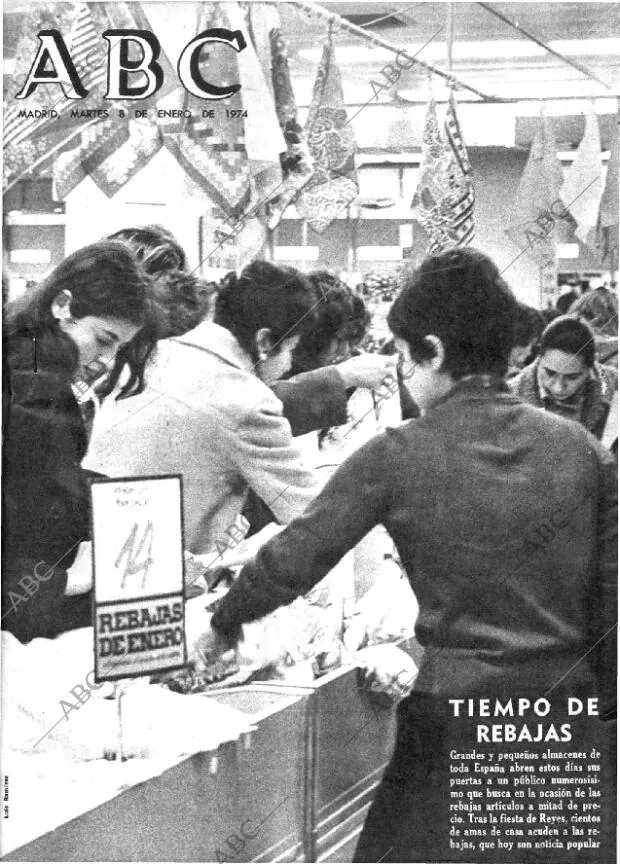 ABC MADRID 08-01-1974 página 1