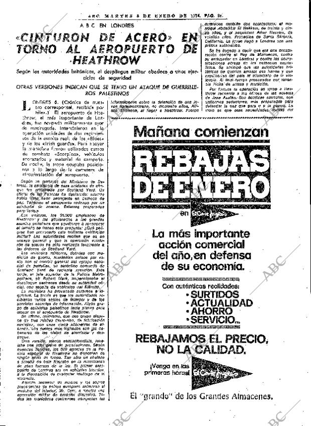 ABC MADRID 08-01-1974 página 23