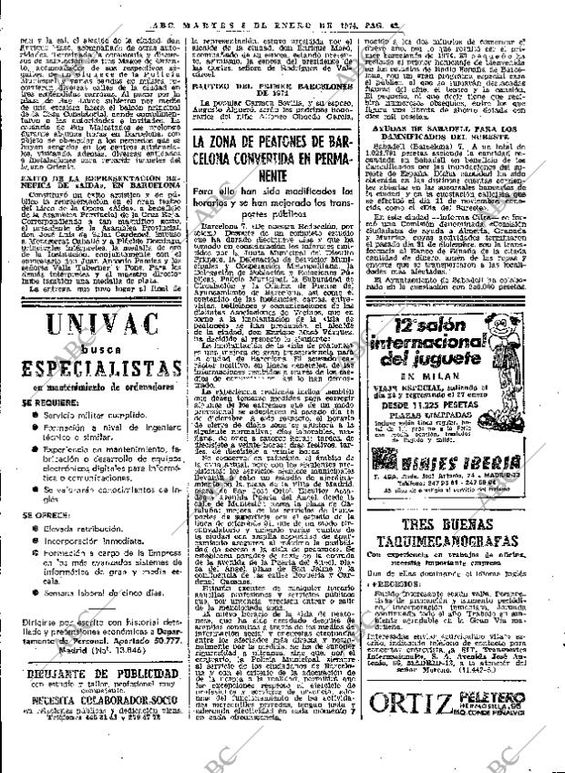 ABC MADRID 08-01-1974 página 38