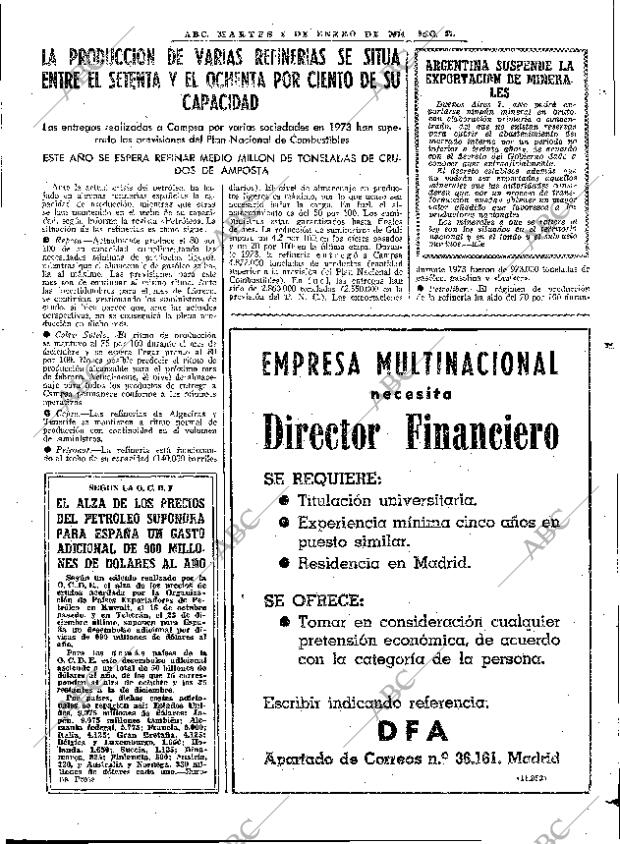ABC MADRID 08-01-1974 página 53