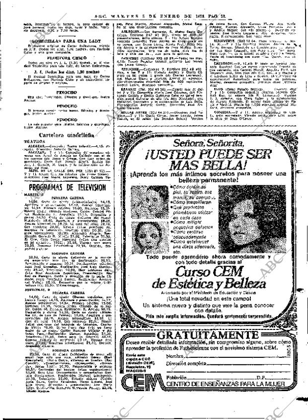 ABC MADRID 08-01-1974 página 69