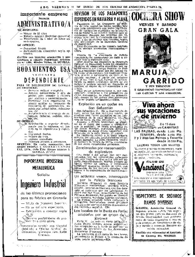ABC SEVILLA 11-01-1974 página 24