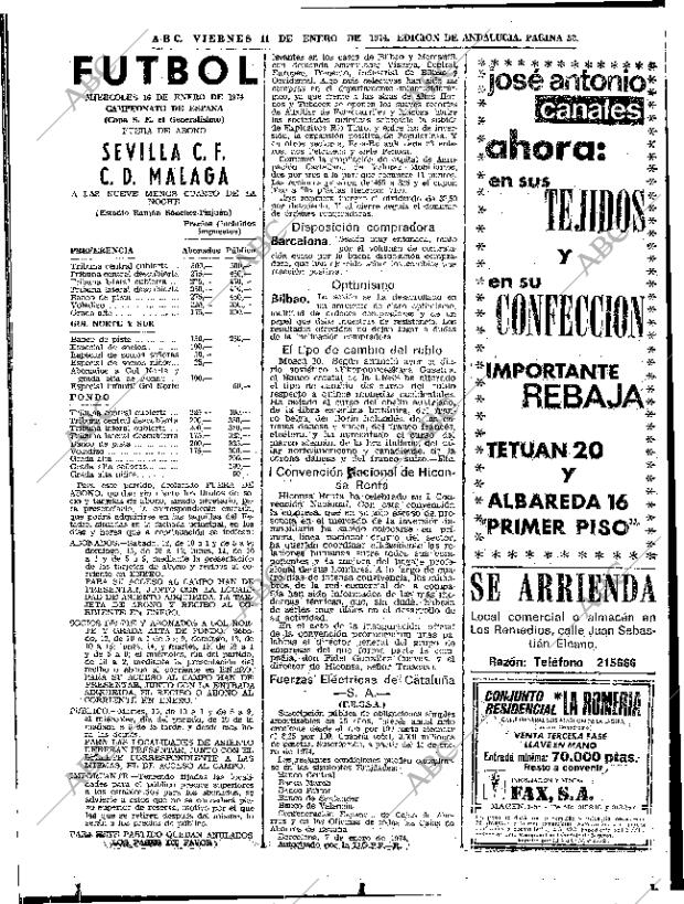 ABC SEVILLA 11-01-1974 página 32