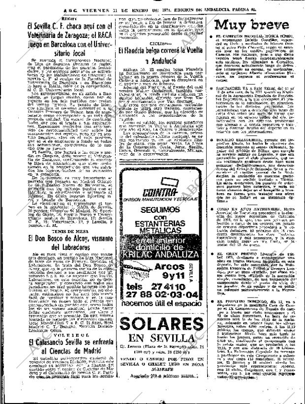 ABC SEVILLA 11-01-1974 página 48